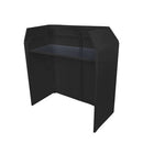 DJ BOOTH M BL   - DJ stand with black Lycra