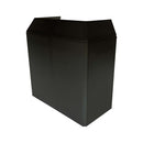 DJ BOOTH M BL   - DJ stand with black Lycra