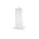 Power Acoustics - Tower stand with white Lycra cover