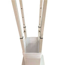 Power Acoustics - Tower stand with white Lycra cover
