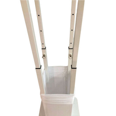 Power Acoustics - Tower stand with white Lycra cover