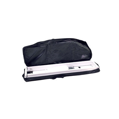 Power Acoustics - Tower stand with white Lycra cover