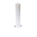 Power Acoustics - Tower stand with white Lycra cover