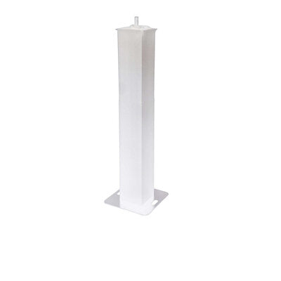 Power Acoustics - Tower stand with white Lycra cover
