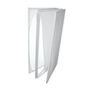 DJ PANEL 140 WH   - White Lycra decorative panel