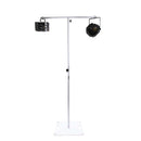 LSA 240 WH   - Speaker stand and light kit + Cover - white