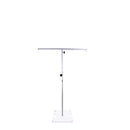 LSA 240 WH   - Speaker stand and light kit + Cover - white