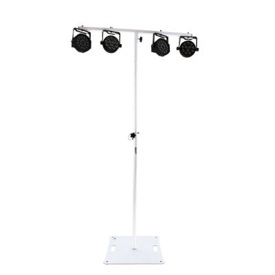 LSA 240 WH   - Speaker stand and light kit + Cover - white