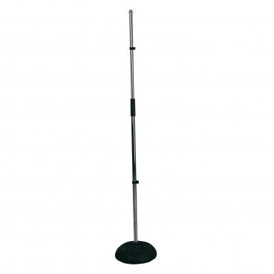 Power Acoustics - MS 012   - Straight microphone stand, heavy cast iron base Æ 250 mm, 800 - 1580 mm