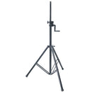 SPS 700   - Winch speaker stand, adjustable height straight foot with 35 mm tube, min. height 1.2 m