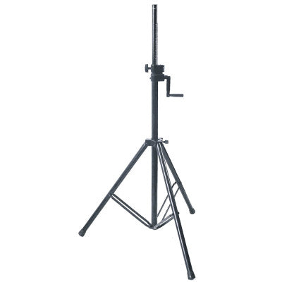 SPS 700   - Winch speaker stand, adjustable height straight foot with 35 mm tube, min. height 1.2 m