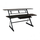 HMS 3000 BL   - Professional home studio furniture for working in optimum conditions, 2 rack spaces 4 U