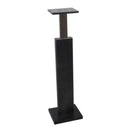 PSS 170 BLACK   - Black loudspeaker stand, satin black finish, adjustable in height from 850 to 1280 mm