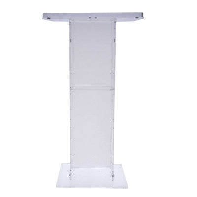 SPEECH STAND PLEXI   - Plexiglas lecturn ideal for speeches, presentations or conferences