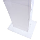 SPEECH STAND PLEXI   - Plexiglas lecturn ideal for speeches, presentations or conferences