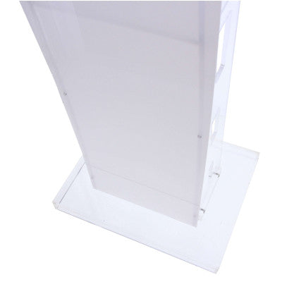 SPEECH STAND PLEXI   - Plexiglas lecturn ideal for speeches, presentations or conferences