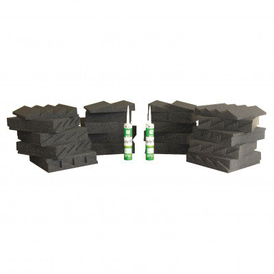 STUDIO FOAM KIT 36   - Pack of 18 FOAM 30 + 18 FOAM 40 + 2 adhesives