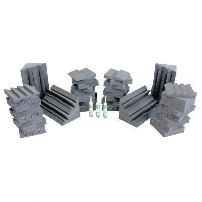 STUDIO FOAM KIT 68   - Pack of 3 2x FOAM 30 + 32 x FOAM 40 + 4 x FOAM BASS 60 + 3 adhesives