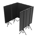 CABINE STUDIO BETA   - Pack: 6 x FOAM 400 PANEL + 3 x FOAM 400 JOINT + 2 x FOAM 400 ANGLE