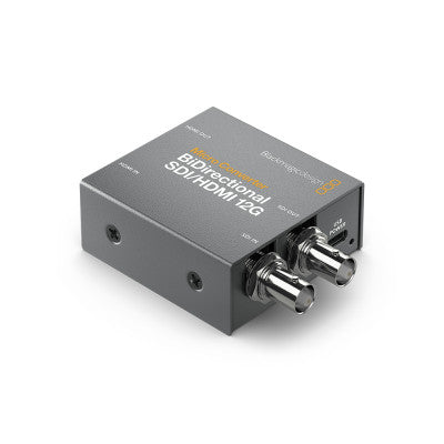 Blackmagic Design - Micro Converter BiDirect SDI/HDMI 12G PSU - Dual direction SDI/HDMI converter, up to 2160p60 with PSU