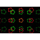 Laserworld - CS-500RGB KeyTEX - 490 mW Club Series RGB laser projector, ILDA & DMX, keyboard included