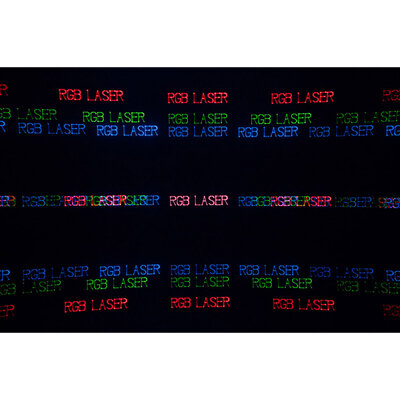 Laserworld - CS-500RGB KeyTEX - 490 mW Club Series RGB laser projector, ILDA & DMX, keyboard included