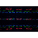 Laserworld - CS-500RGB KeyTEX - 490 mW Club Series RGB laser projector, ILDA & DMX, keyboard included