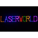 Laserworld - CS-500RGB KeyTEX - 490 mW Club Series RGB laser projector, ILDA & DMX, keyboard included