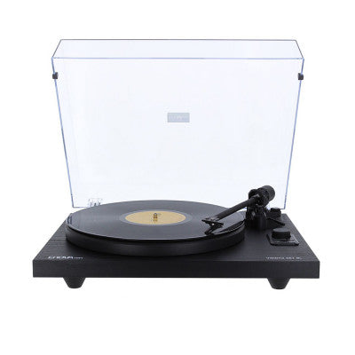 VISION2 SET BL  - Speakers + USB/Bluetooth Hi-Fi turntable with Ortofon OM 5E - black finish