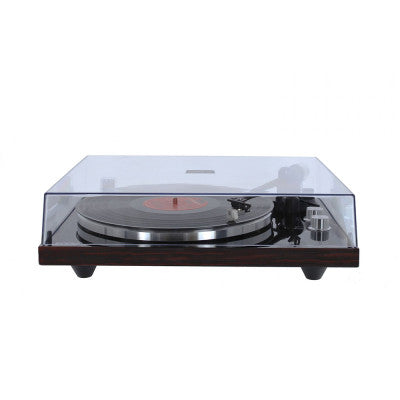 Enova Hifi - Hi-Fi USB turntable, glossy dark wood finish, RIAA preamp, Audio Technica 3600L
