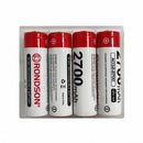 Rondson - Pack of 50 rechargeable NiMH batteries 1.2 V- 2700 mAh