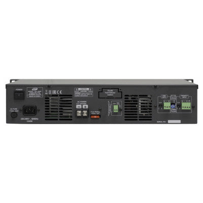 DA-1000DP - 1 CH x 1000 W Class-D power amplifier, 100 V, 24 V DC power supply