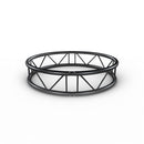 CDUOV29-300 blk  - Circle DUO290 vertical  Ø 3 m - 4 parts - black