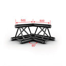 Contestage - AG29-021 blk  - 290 mm angle - 90° - 2 directions black
