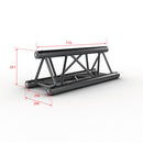 PT29-071 blk  - aluminium triangular truss- Length: 71 cm black