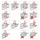 PT29-071 blk  - aluminium triangular truss- Length: 71 cm black