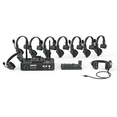 Hollyland - Solidcom C1-8S hub - Full Duplex Wireless intercom system with 8 headsets (1 wired) hub