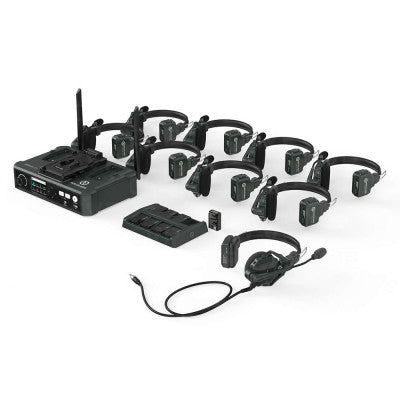 Hollyland - Solidcom C1-8S hub - Full Duplex Wireless intercom system with 8 headsets (1 wired) hub