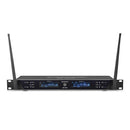 BE-2020/MIC/BP - Dual diversity UHF set, 1 handheld microphone and 1 bodypack with lavalier and headworn microphones, 500 - 700 MHz