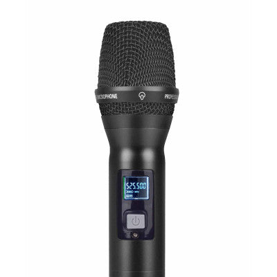 Rondson - BE-2020MIC - Handheld microphone compatible with UHF BE-2020 receiver, 500 - 700 MHz