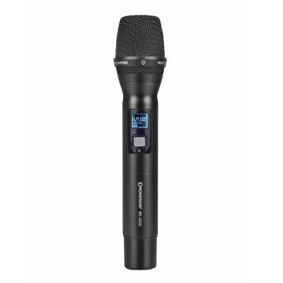 Rondson - BE-2020MIC - Handheld microphone compatible with UHF BE-2020 receiver, 500 - 700 MHz