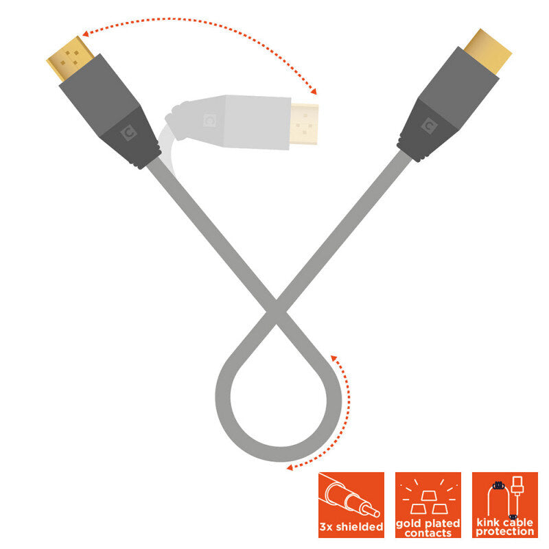 celexon - 1000015524 - HDMI 2.0a/b cable with Ethernet, Professional Line, length 1 m