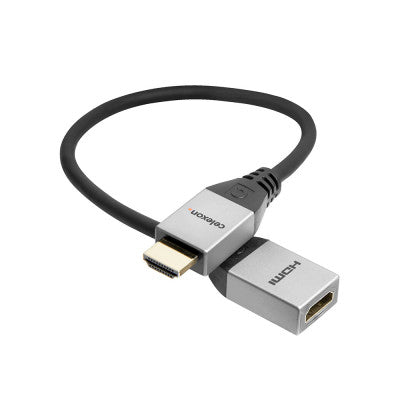 celexon - 1000017972 - HDMI M/F Adapter 2.0a/b 4K Professional Line with Ethernet 0,25 m