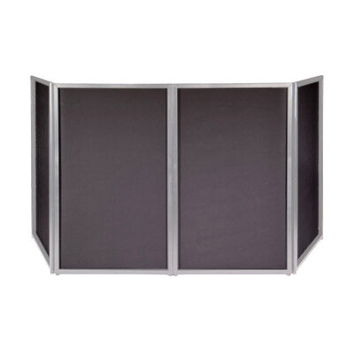 BoomTone DJ - DJ Facade Black SET   - Black Lycra fabric for DJ Facade frame (sold separately)