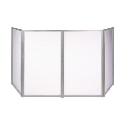 BoomTone DJ - DJ Facade White SET   - White Lycra fabric for DJ Facade frame (sold separately)