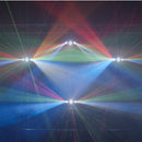 Duo Moon Star   - Set of lights with 3 effects: MoonFlower, Strobe and multi-point laser