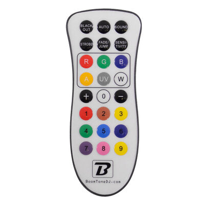 BoomTone DJ - 4 x 15 W battery-powered LED projector with Wi-Fi connection