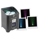 BoomTone DJ - 4 x 15 W battery-powered LED projector with Wi-Fi connection