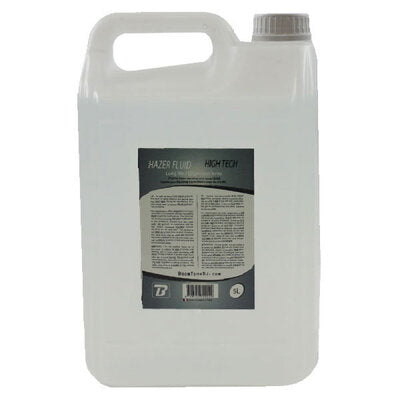 BoomTone DJ - Hazer Fluid High Tech 5L   - 5 L tank of very white fog liquid