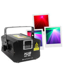KUB 400 RGB   - 400 mW RGB animation laser with 25 integrated programs, 9 DMX channels